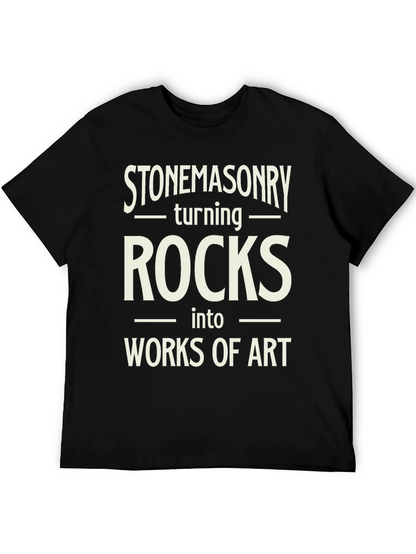 Camiseta Negra Stonemasonry