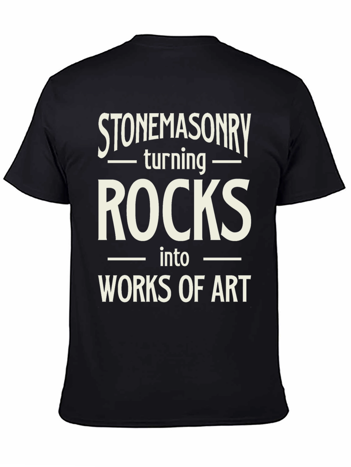 Camiseta Negra Stonemasonry