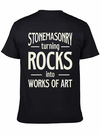 Camiseta Negra Stonemasonry