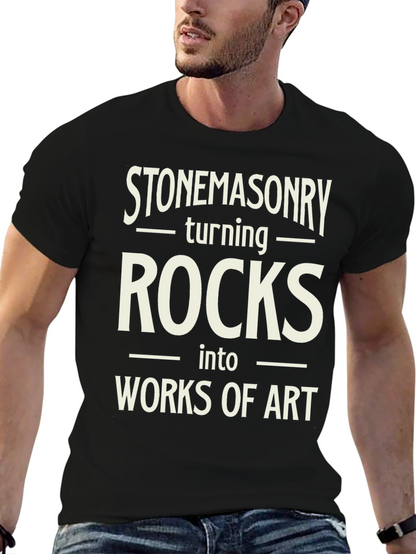Camiseta Negra Stonemasonry