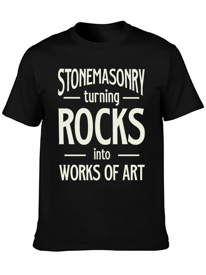 Camiseta Negra Stonemasonry