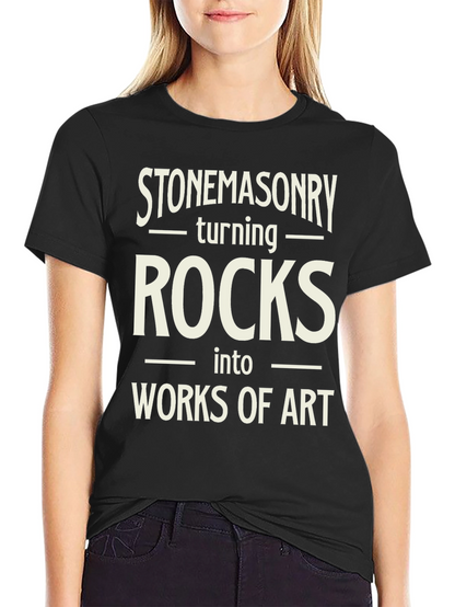 Camiseta Negra Stonemasonry
