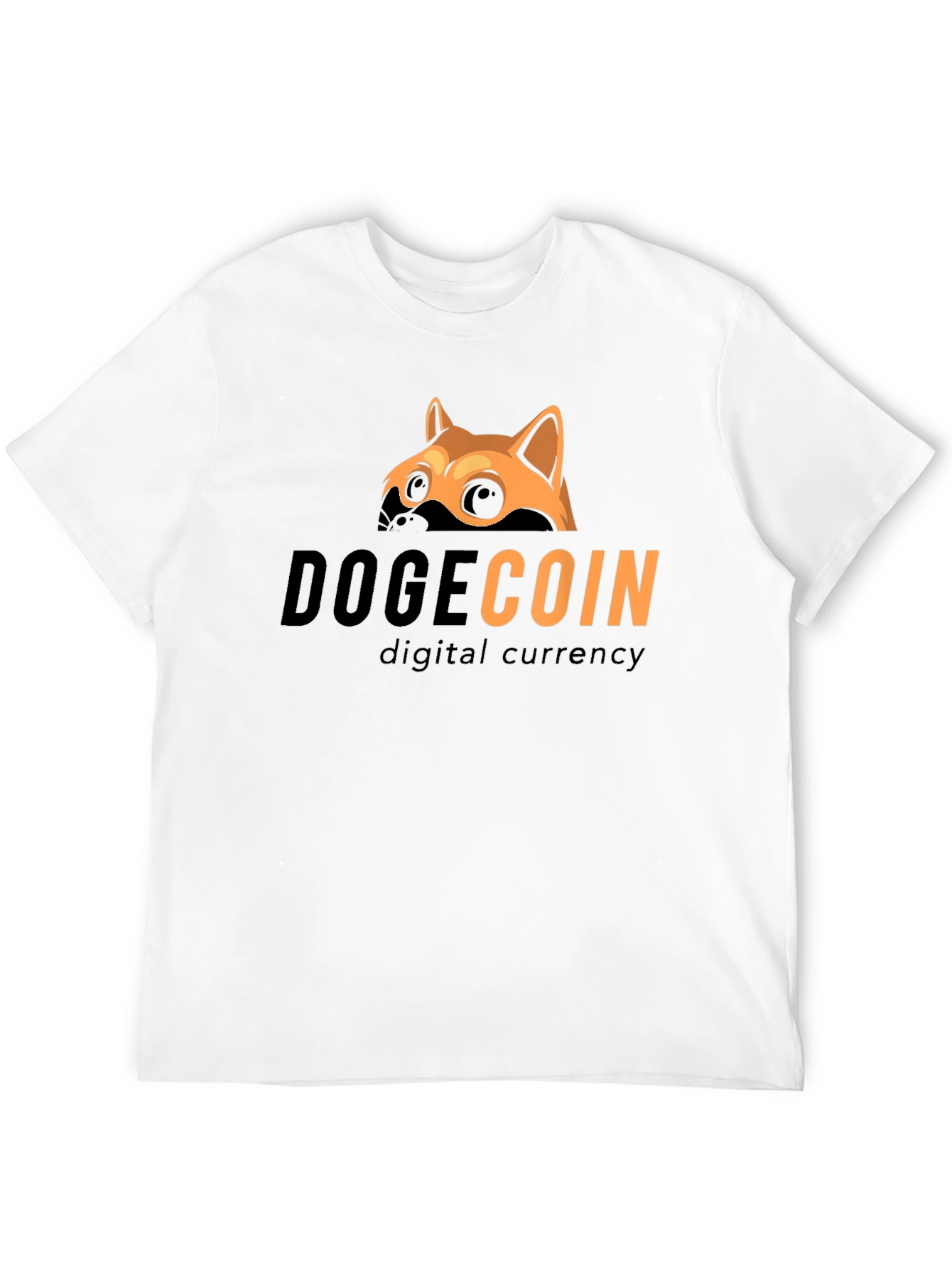 Camiseta Dogecoin Crypto - Moda Digital