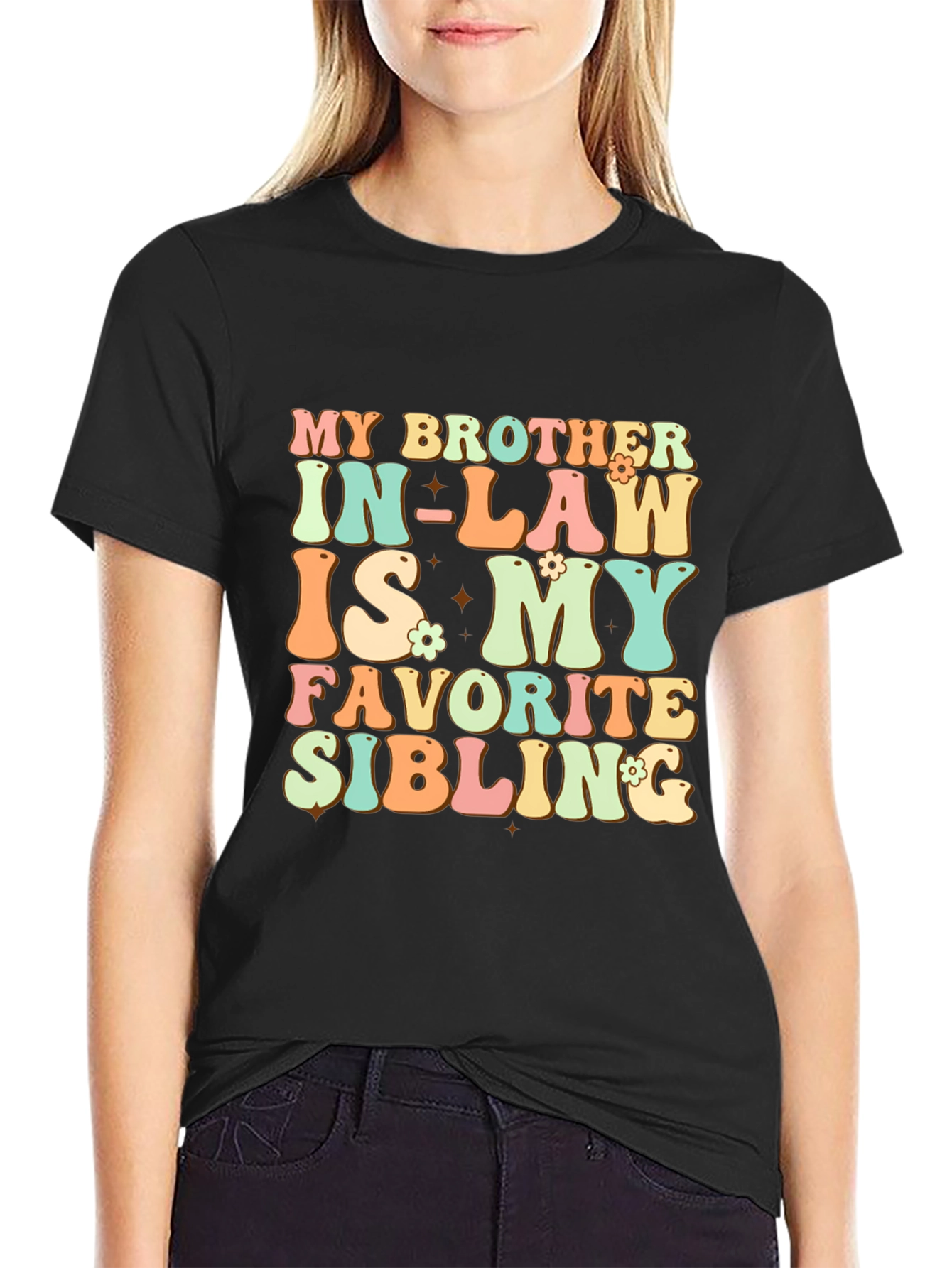 Camiseta My Brother In-Law Is My Favorite Sibling