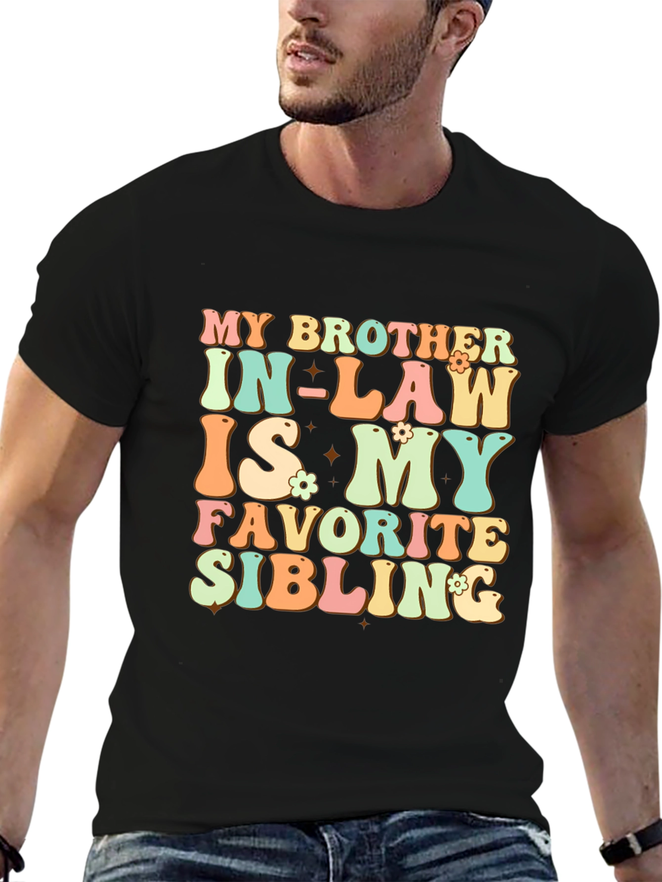 Camiseta My Brother In-Law Is My Favorite Sibling
