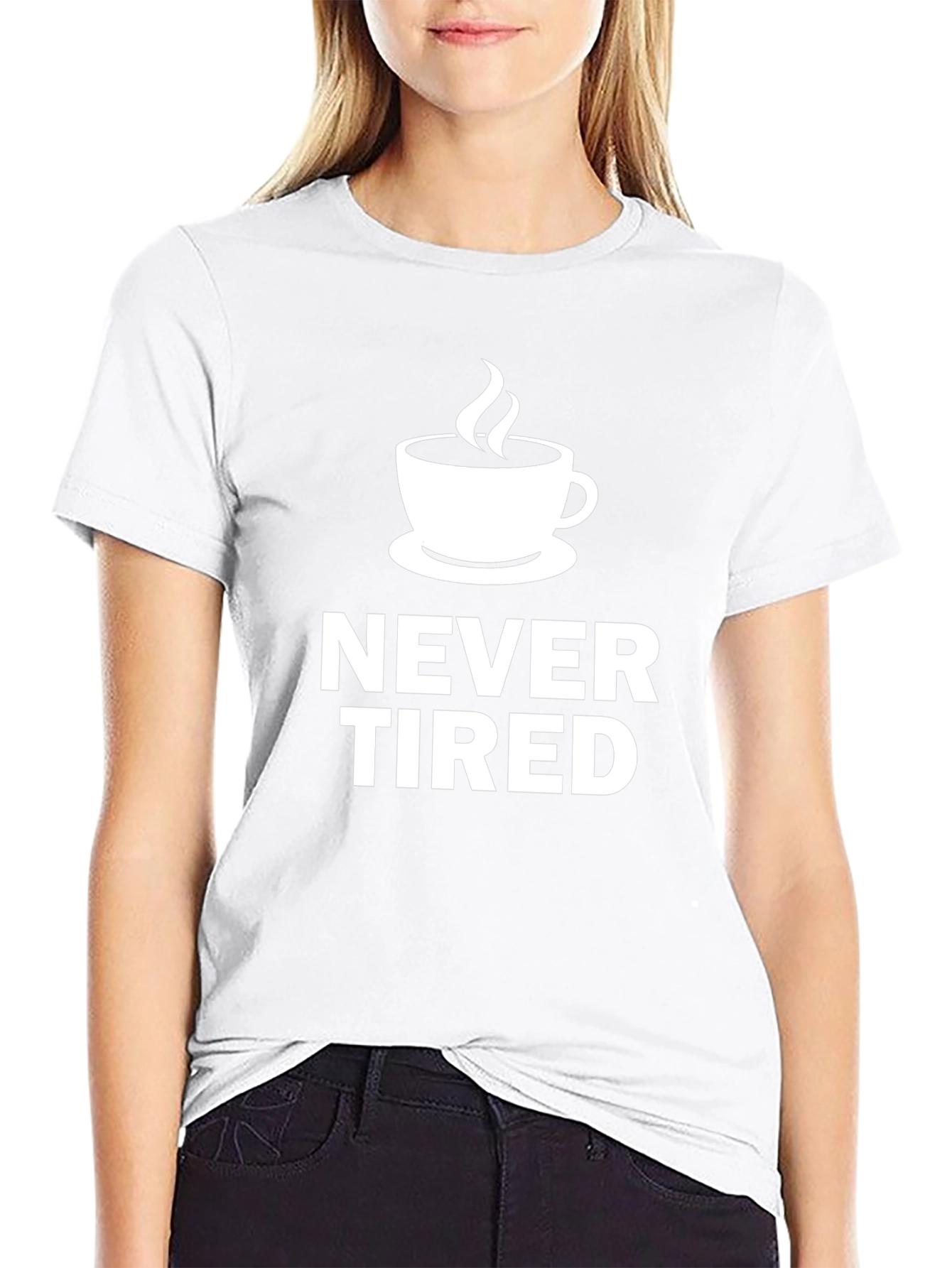 Camiseta Negra Never Tired