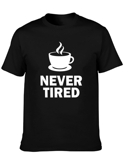 Camiseta Negra Never Tired