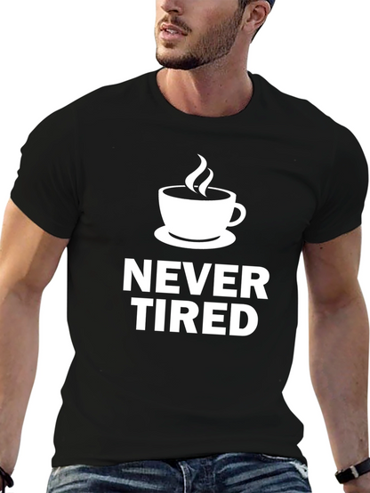 Camiseta Negra Never Tired