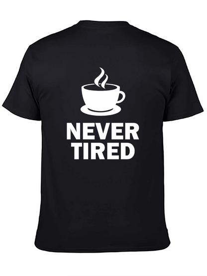 Camiseta Negra Never Tired