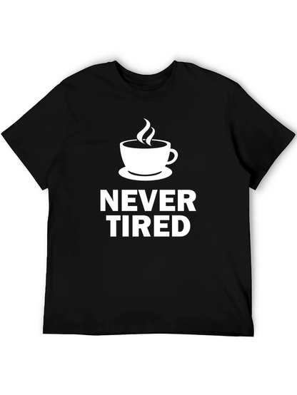 Camiseta Negra Never Tired