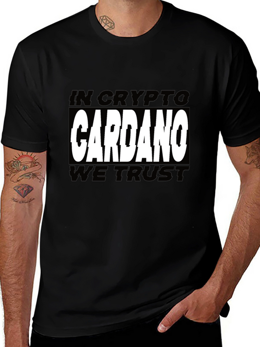 Camiseta Hombre Crypto Cardano - Confianza y Estilo