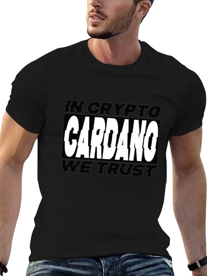 Camiseta Hombre Crypto Cardano - Confianza y Estilo