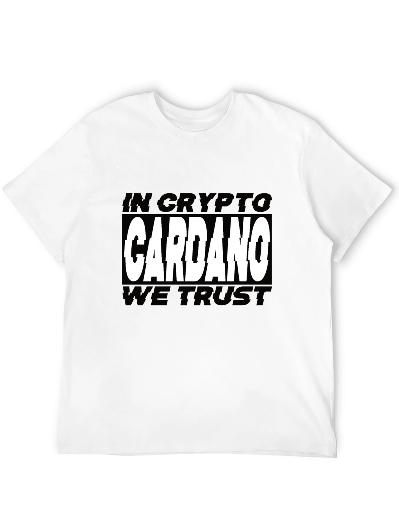 Camiseta Hombre Crypto Cardano - Confianza y Estilo