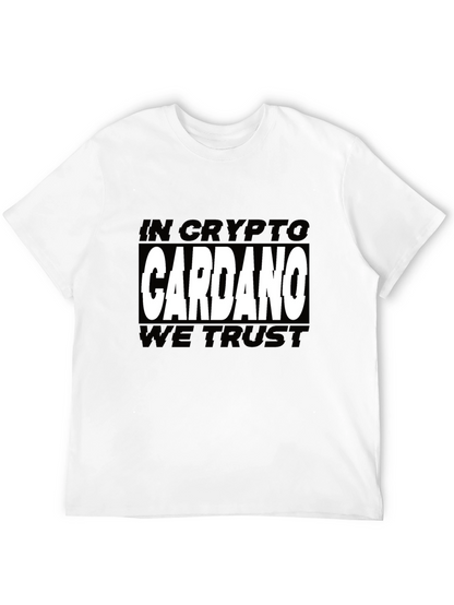 Camiseta Hombre Crypto Cardano - Confianza y Estilo