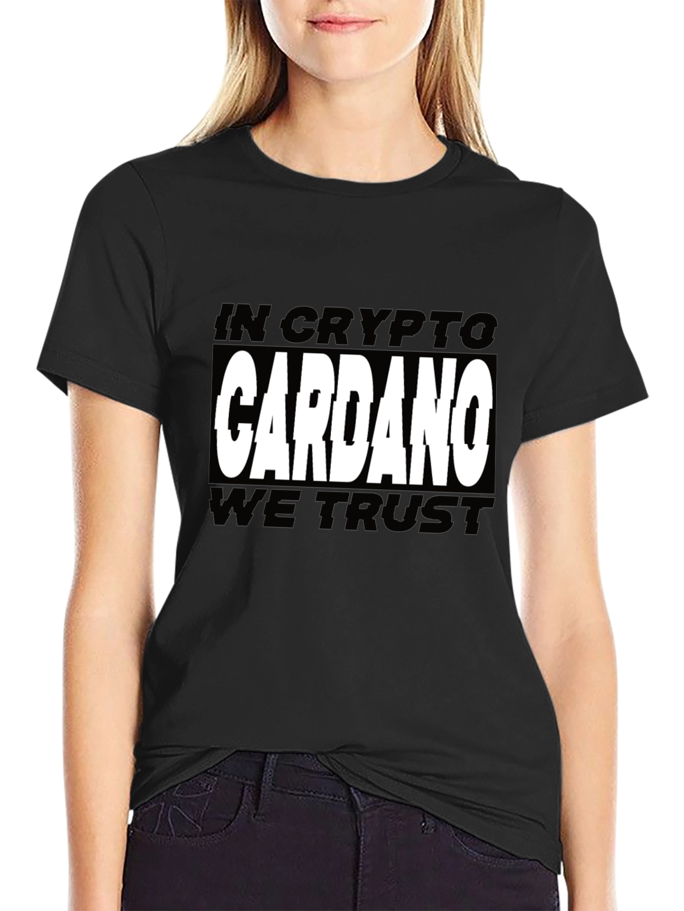 Camiseta Hombre Crypto Cardano - Confianza y Estilo