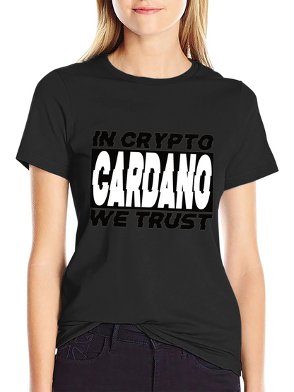 Camiseta Hombre Crypto Cardano - Confianza y Estilo