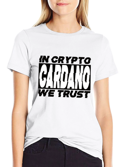 Camiseta Hombre Crypto Cardano - Confianza y Estilo