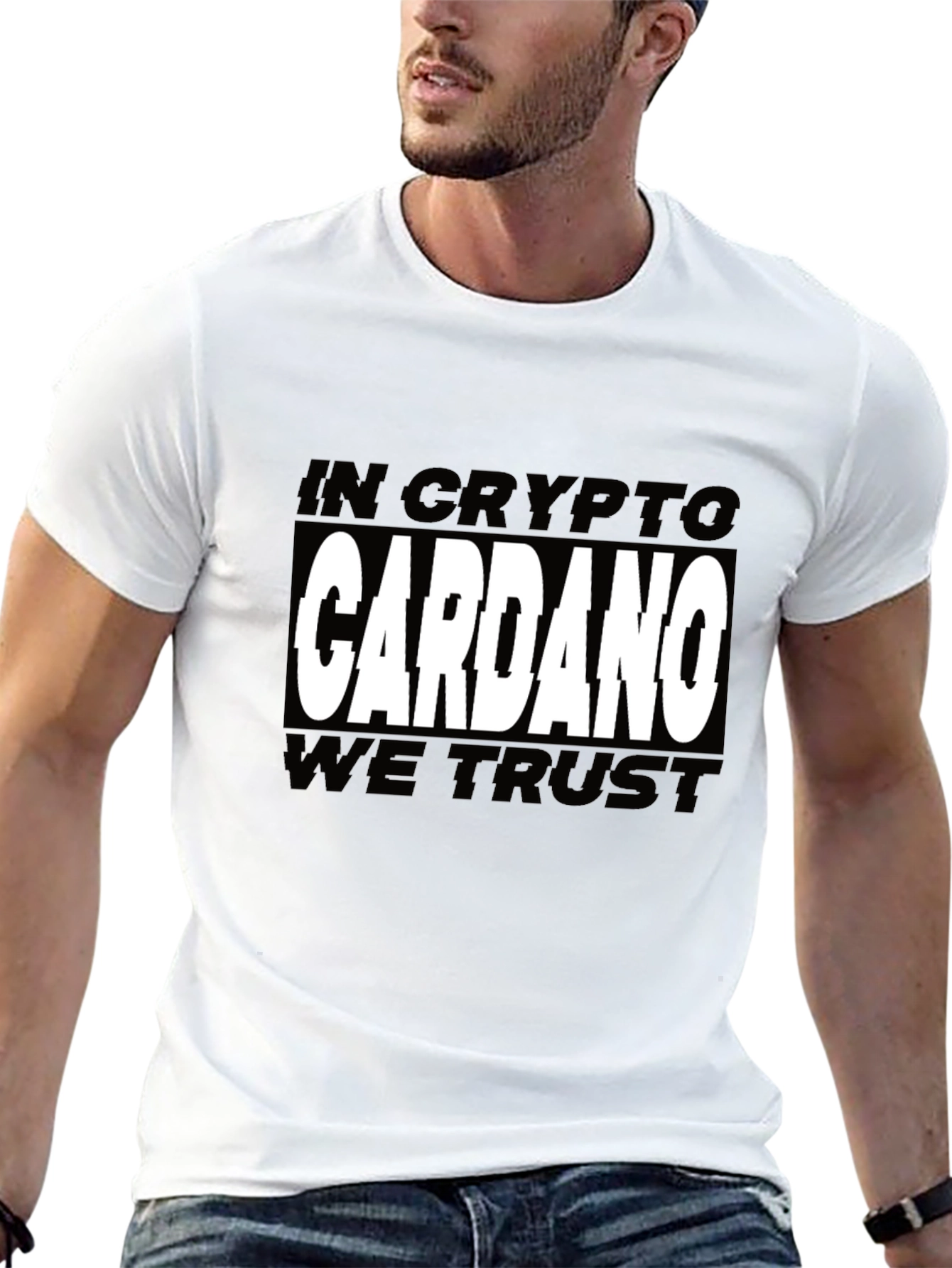 Camiseta Hombre Crypto Cardano - Confianza y Estilo