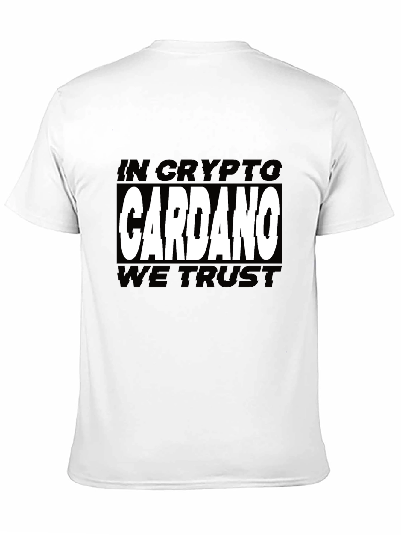Camiseta Hombre Crypto Cardano - Confianza y Estilo