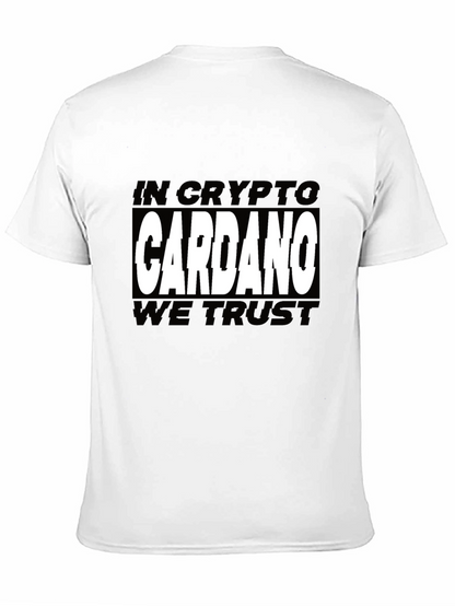Camiseta Hombre Crypto Cardano - Confianza y Estilo