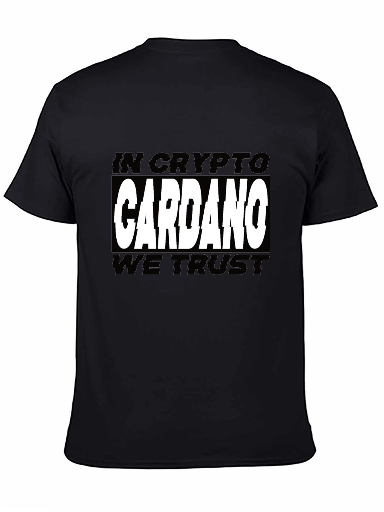 Camiseta Hombre Crypto Cardano - Confianza y Estilo