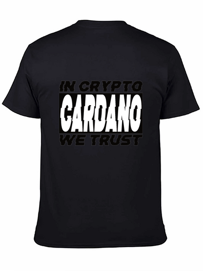 Camiseta Hombre Crypto Cardano - Confianza y Estilo