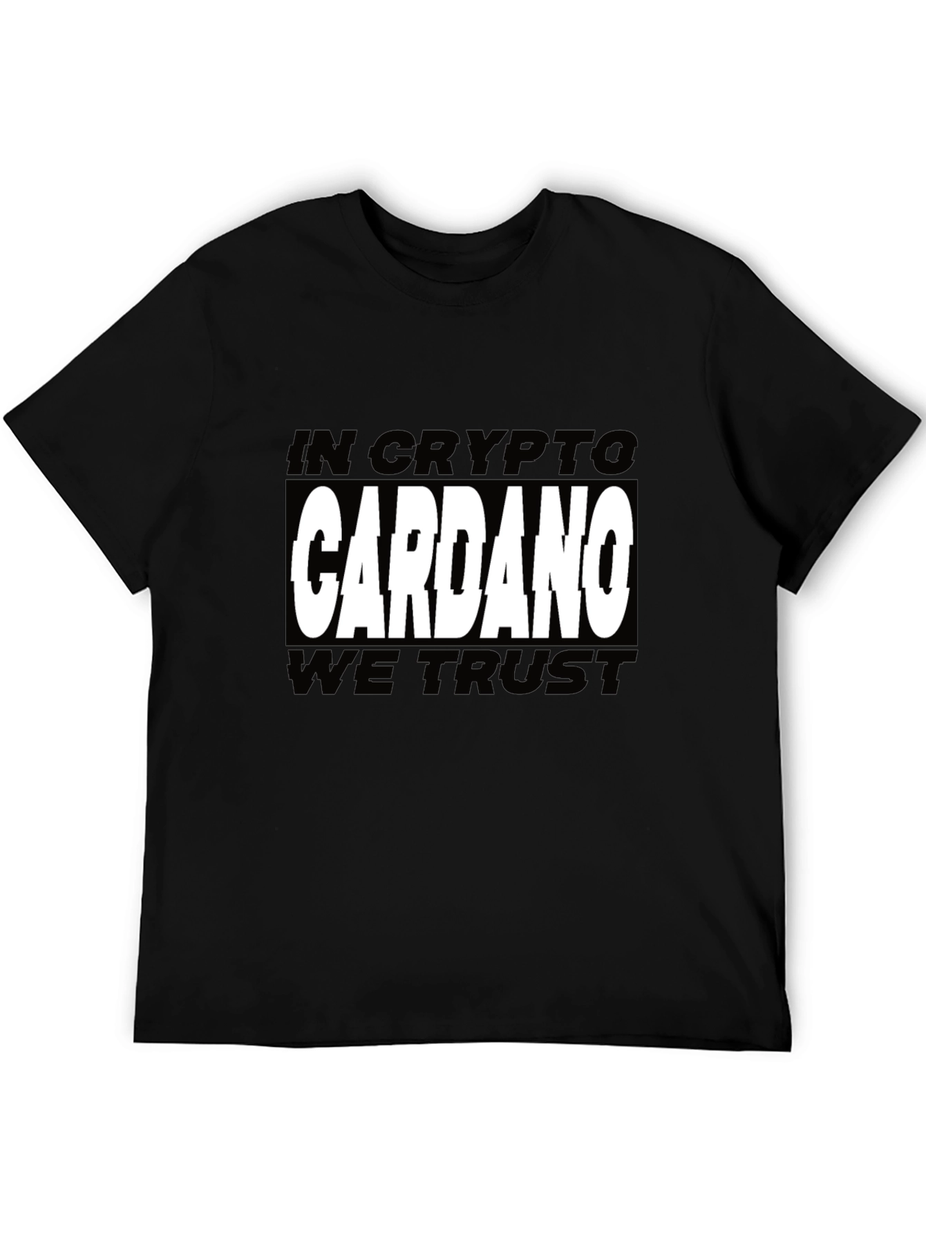 Camiseta Hombre Crypto Cardano - Confianza y Estilo