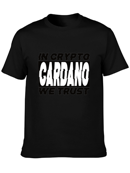 Camiseta Hombre Crypto Cardano - Confianza y Estilo