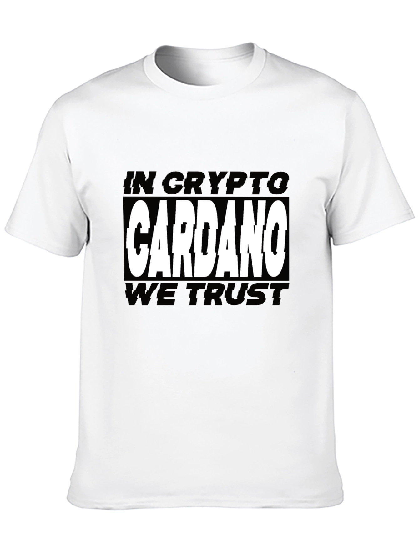 Camiseta Hombre Crypto Cardano - Confianza y Estilo