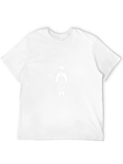 Camiseta Negra Braut para Despedida de Soltera