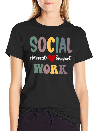 Camiseta Trabajo Social - Apoyo y Defensa