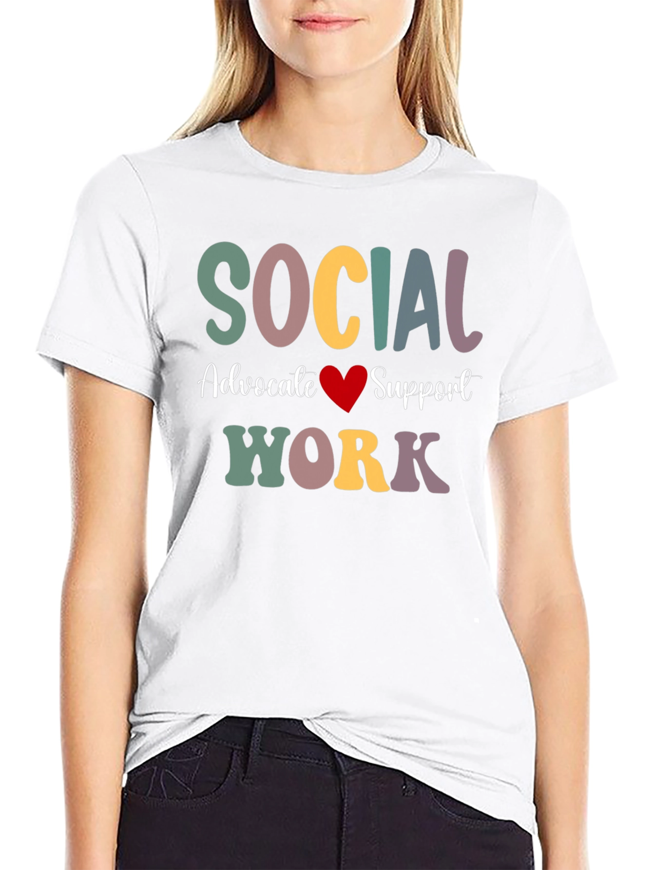 Camiseta Trabajo Social - Apoyo y Defensa