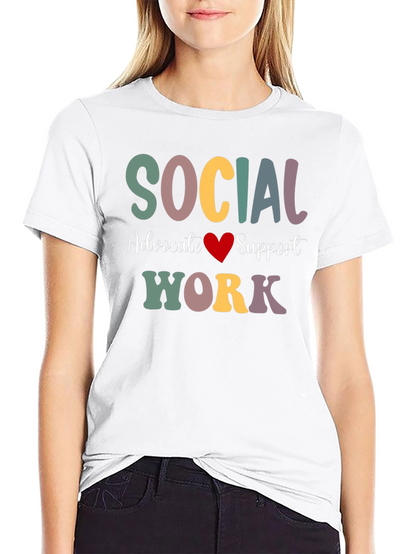 Camiseta Trabajo Social - Apoyo y Defensa