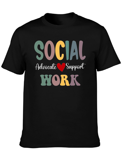 Camiseta Trabajo Social - Apoyo y Defensa