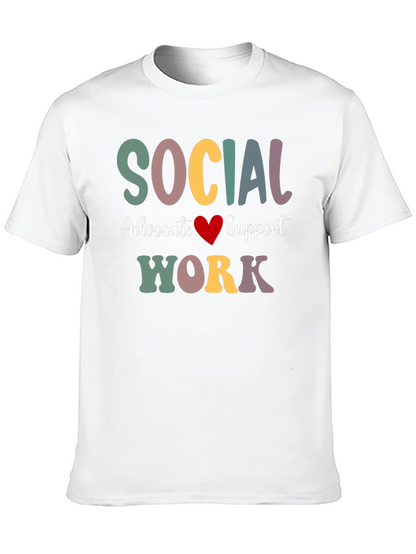Camiseta Trabajo Social - Apoyo y Defensa