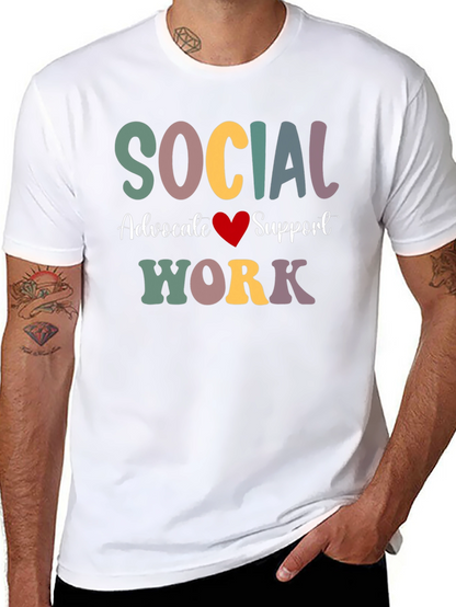 Camiseta Trabajo Social - Apoyo y Defensa