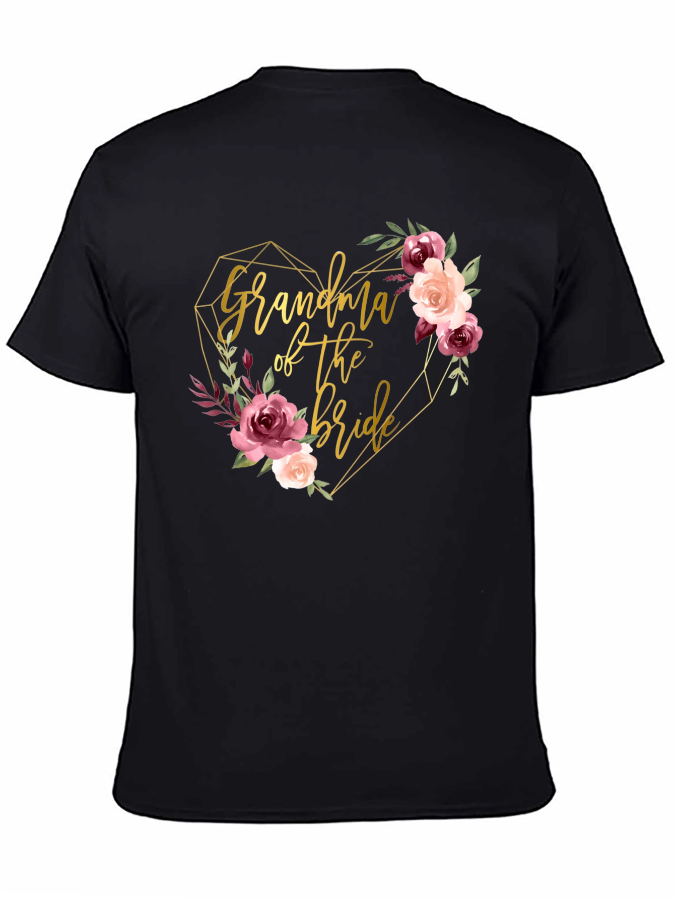 Camiseta Abuela de la Novia - Diseño Floral