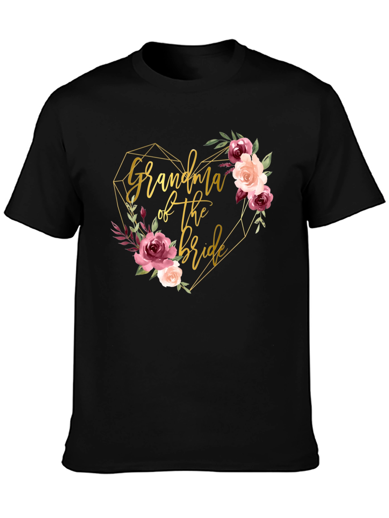 Camiseta Abuela de la Novia - Diseño Floral