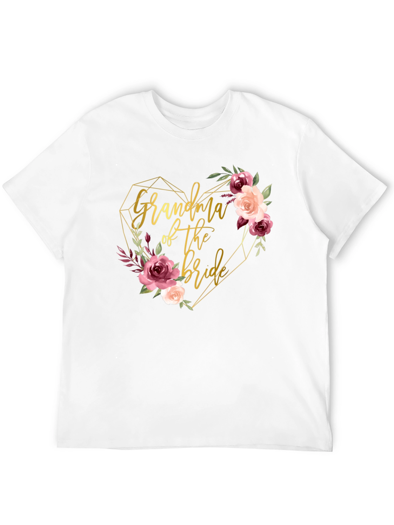 Camiseta Abuela de la Novia - Diseño Floral