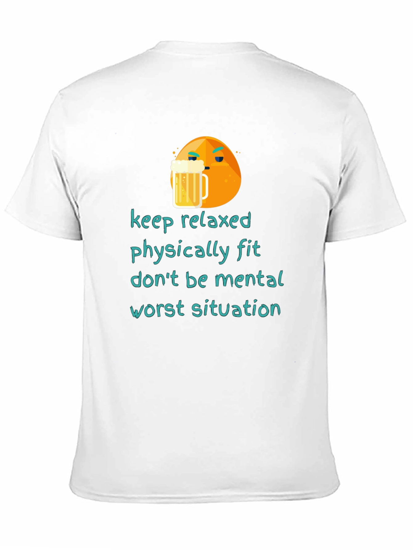 Camiseta con Diseño Relajado para Hombre