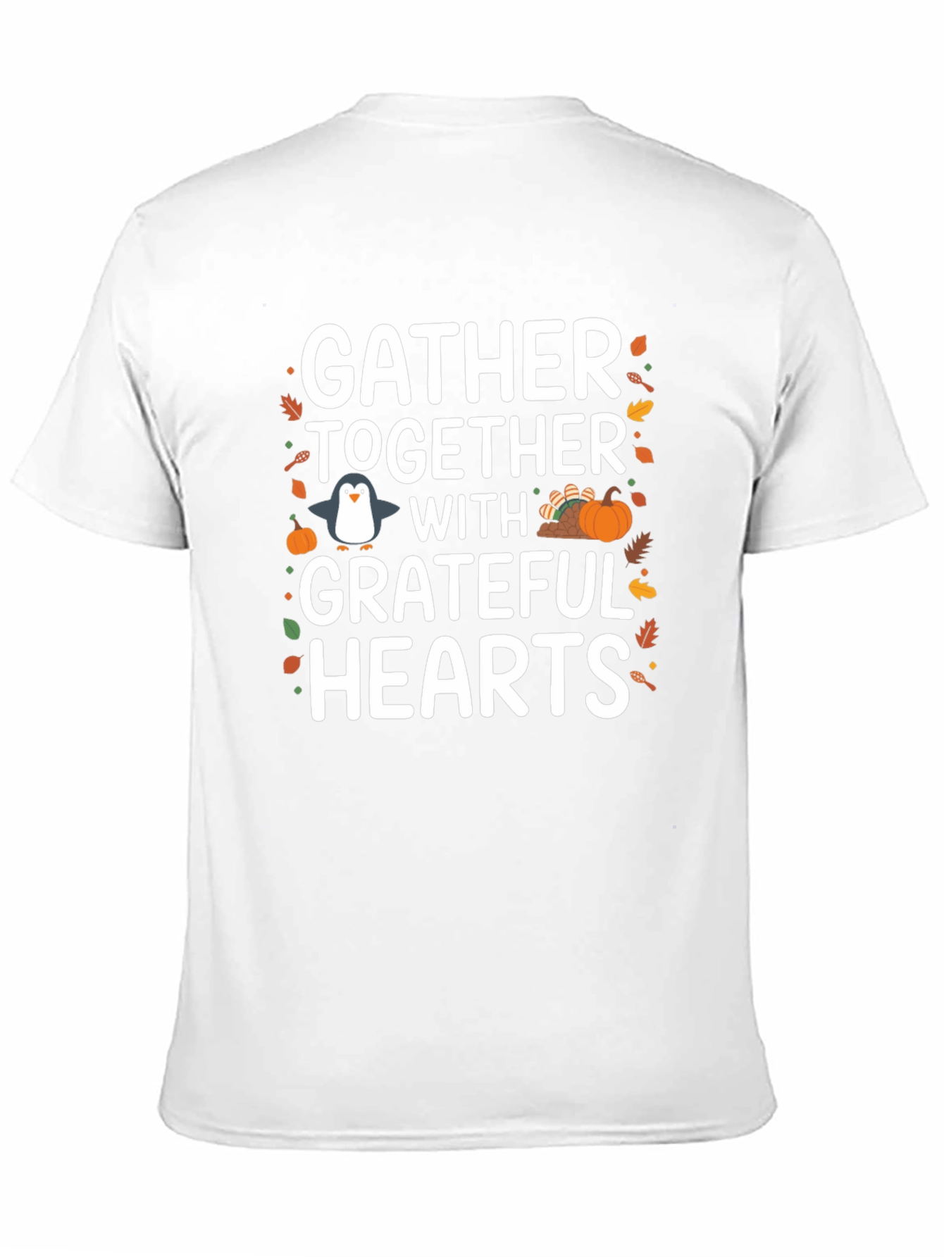Camiseta Gather Together With Grateful Hearts