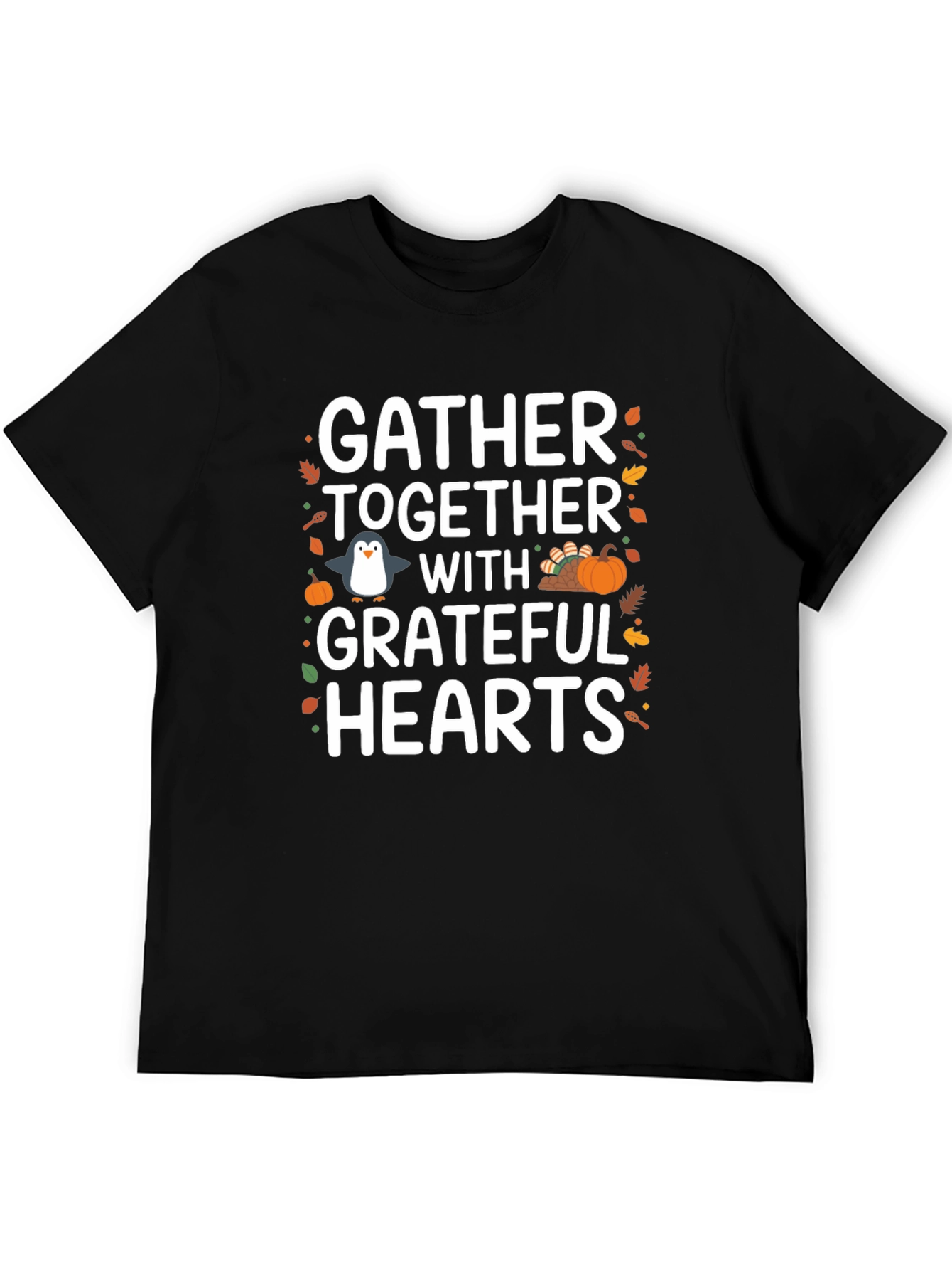 Camiseta Gather Together With Grateful Hearts