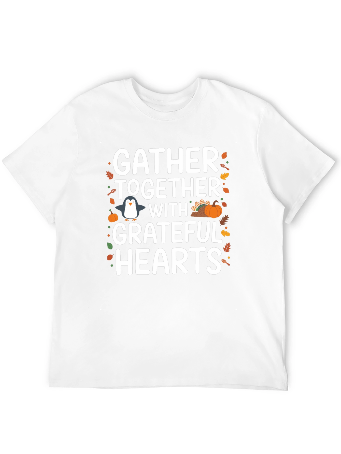 Camiseta Gather Together With Grateful Hearts