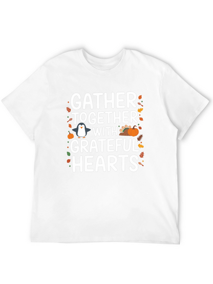 Camiseta Gather Together With Grateful Hearts