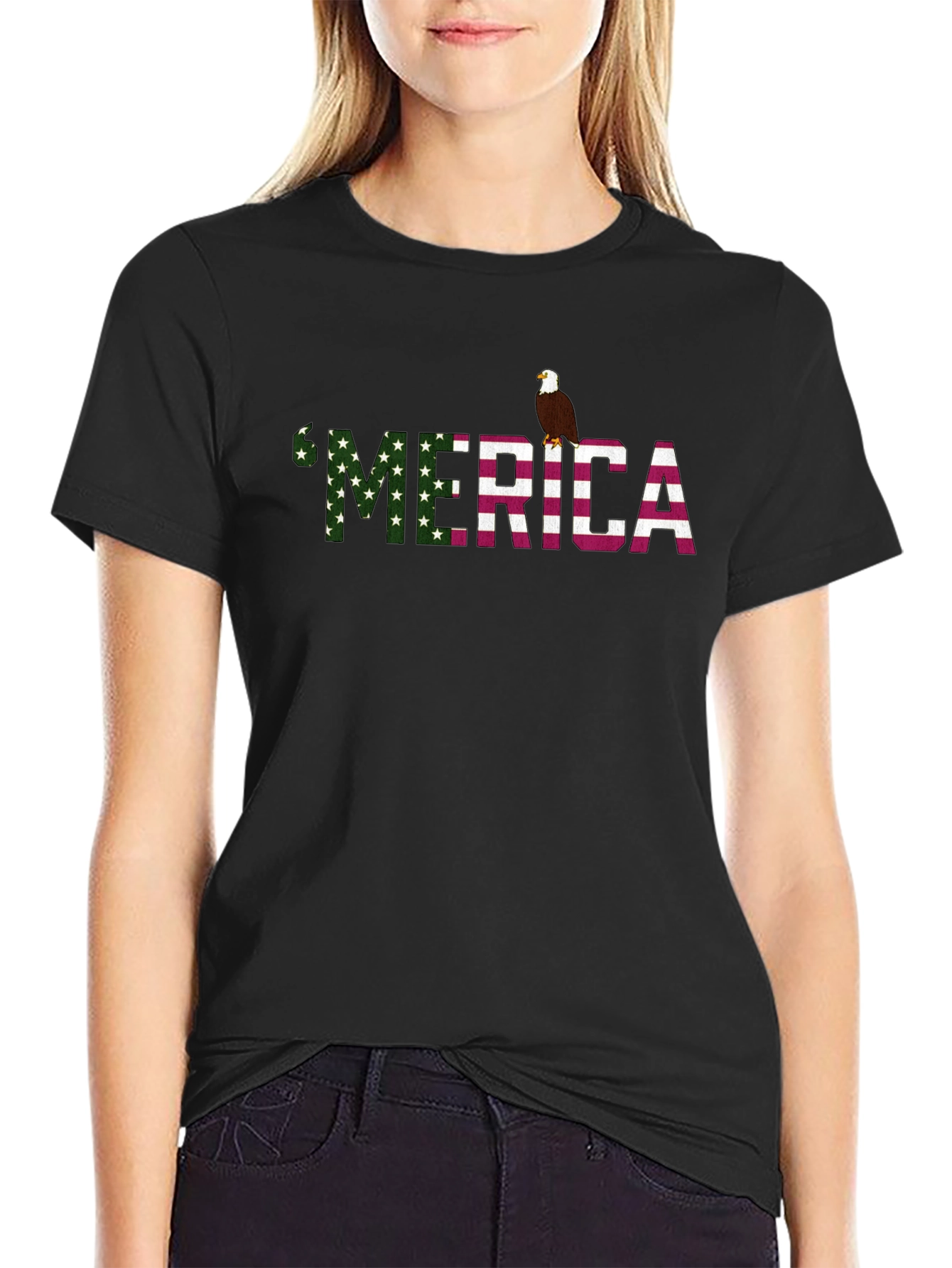 Camiseta Negra Mérica
