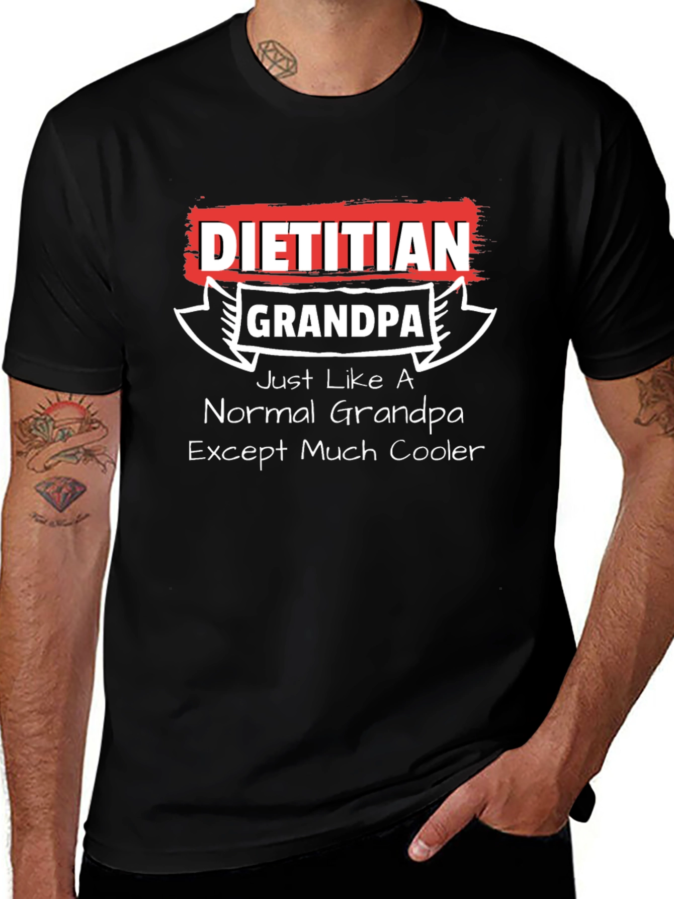 Camiseta Dietista Abuelo - Divertida y Original