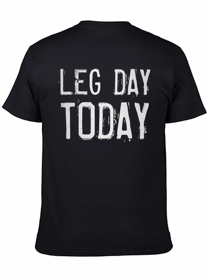 Camiseta Negra: Día de Piernas Hoy