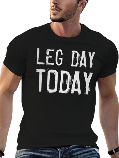 Camiseta Negra: Día de Piernas Hoy