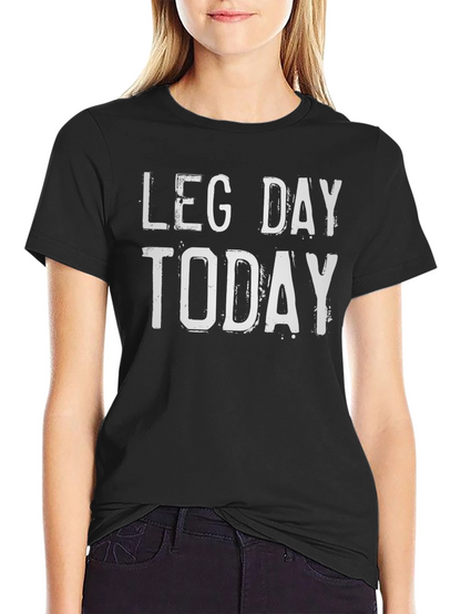 Camiseta Negra: Día de Piernas Hoy