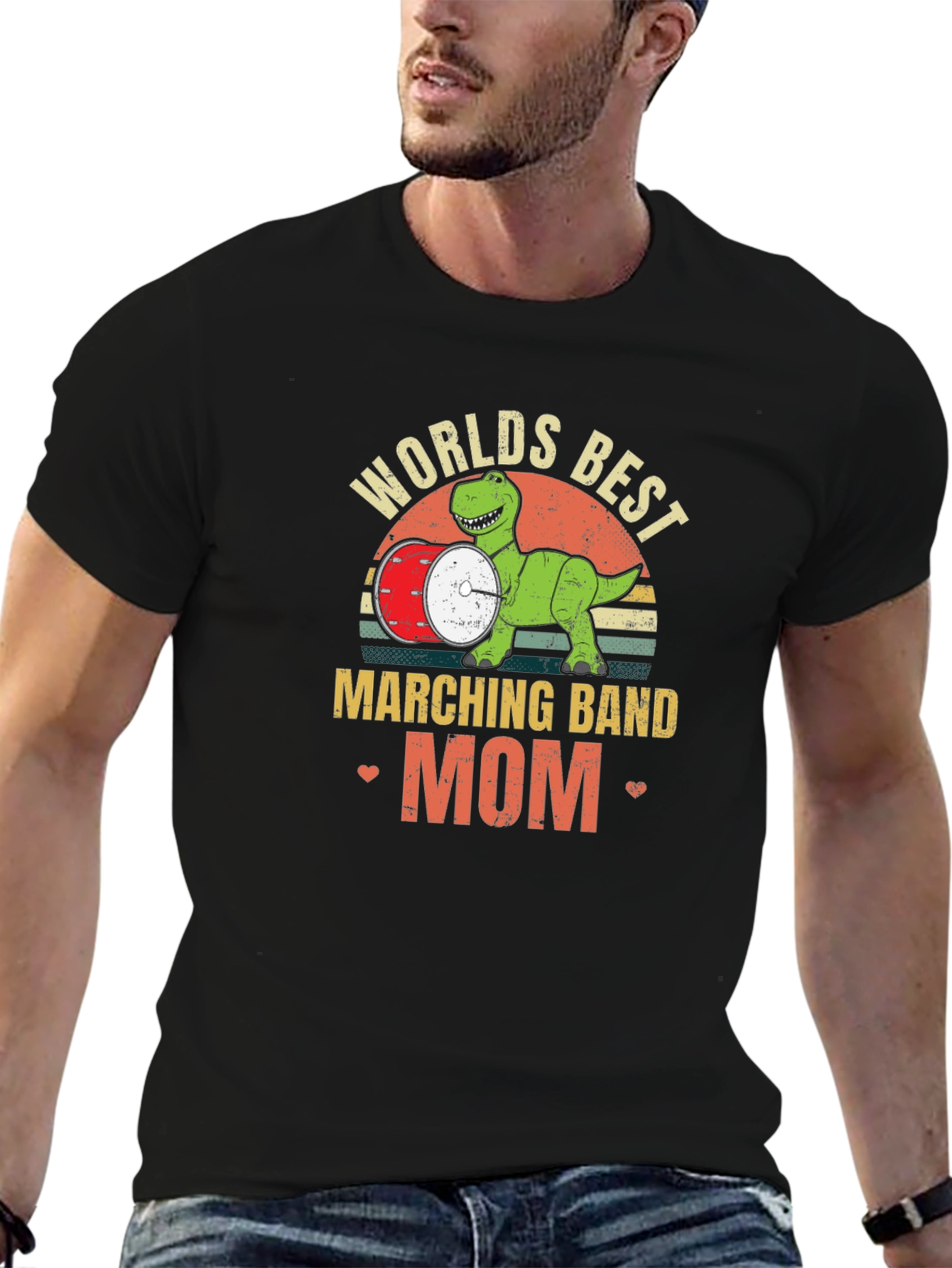 Camiseta Worlds Best Marching Band Mom